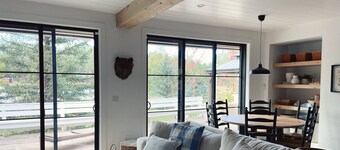 Large Group Getaway | Peaceful Views + Spa Tub