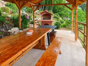 Outdoor dining - Apartment Marija by Interhome (Mošćenička Draga)
