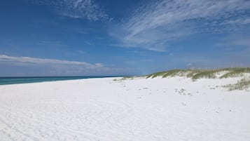 Sun loungers, beach towels