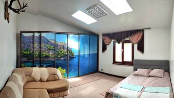 2 habitaciones, tabla de planchar con plancha, wifi y ropa de cama