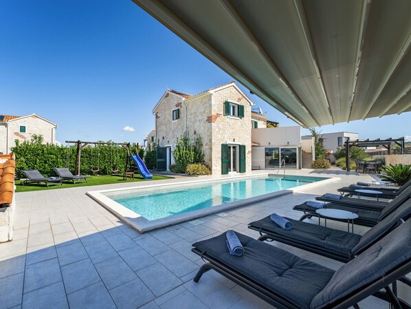 Piscine chauffée