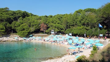 Una spiaggia nelle vicinanze