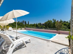Opvarmet pool