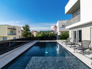 Piscine chauffée