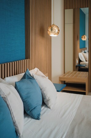 Superior Double, Sea View | Minibar, in-room safe, blackout drapes, soundproofing - Hotel Ficocella (Centola)