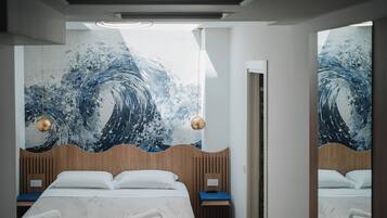 Minibar, in-room safe, blackout drapes, soundproofing