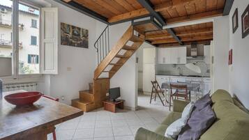 Apartamento básico | Área de estar