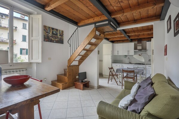 Basic Apartment | Living area - Angelico Urban Loft (Florence)