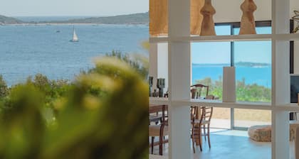 Villa climatisée, superbe vue sur la mer et les ßles, 4 chambres, petite piscine