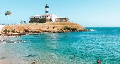 Mini Camarote Privado, Orla da Boca do Rio - 8 Janelas Vista Mar!