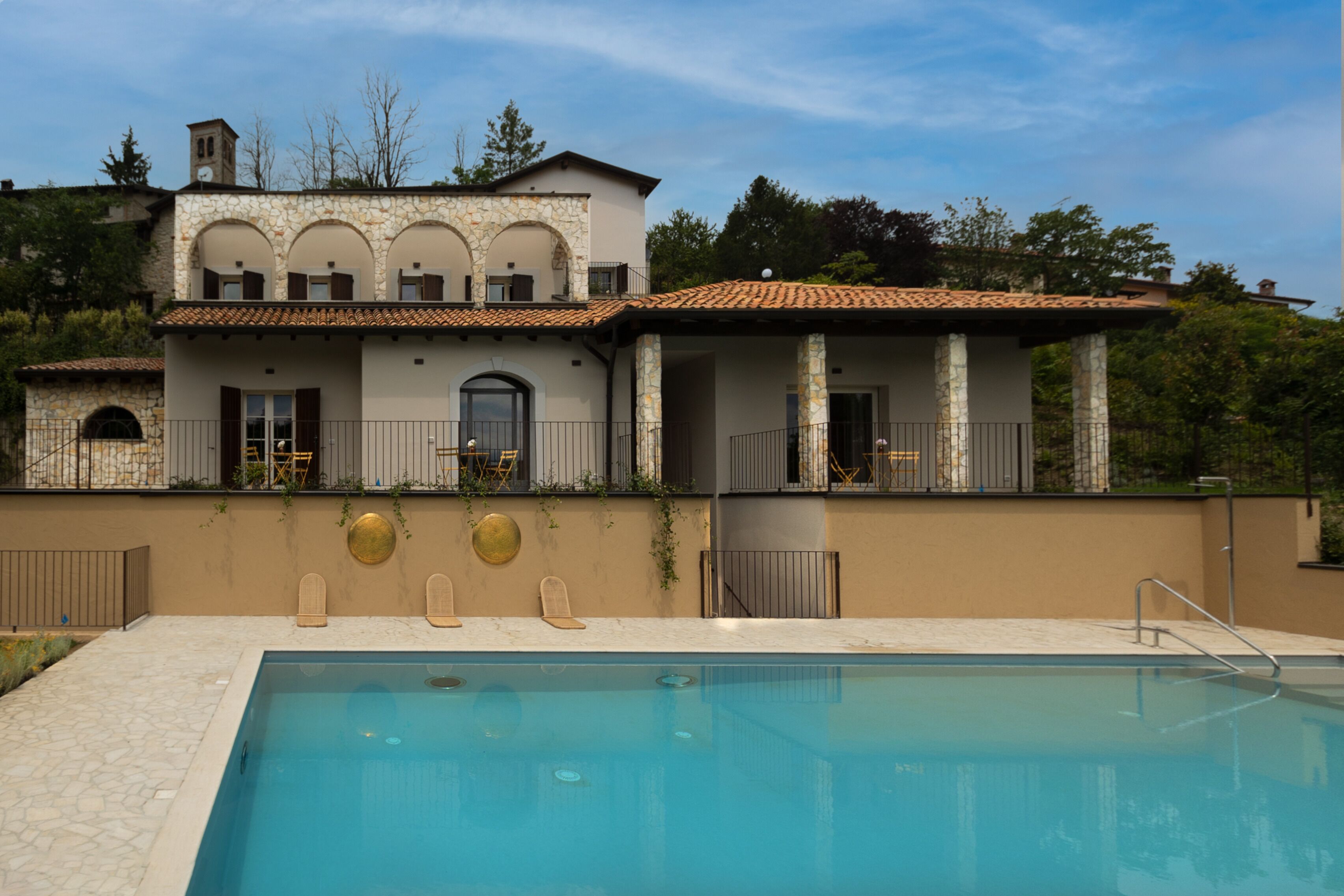 Overnatningsstedets facade