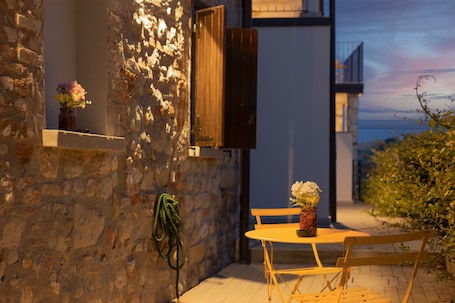 Deluxe Double Room, 1 Queen Bed, Hill View, Tower | Terrace/patio. Luce Boutique Hotel