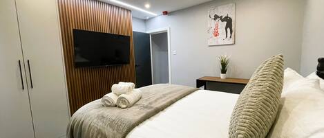 1 室のベッドルーム、アイロン / アイロン台、WiFi、ベッドシーツ