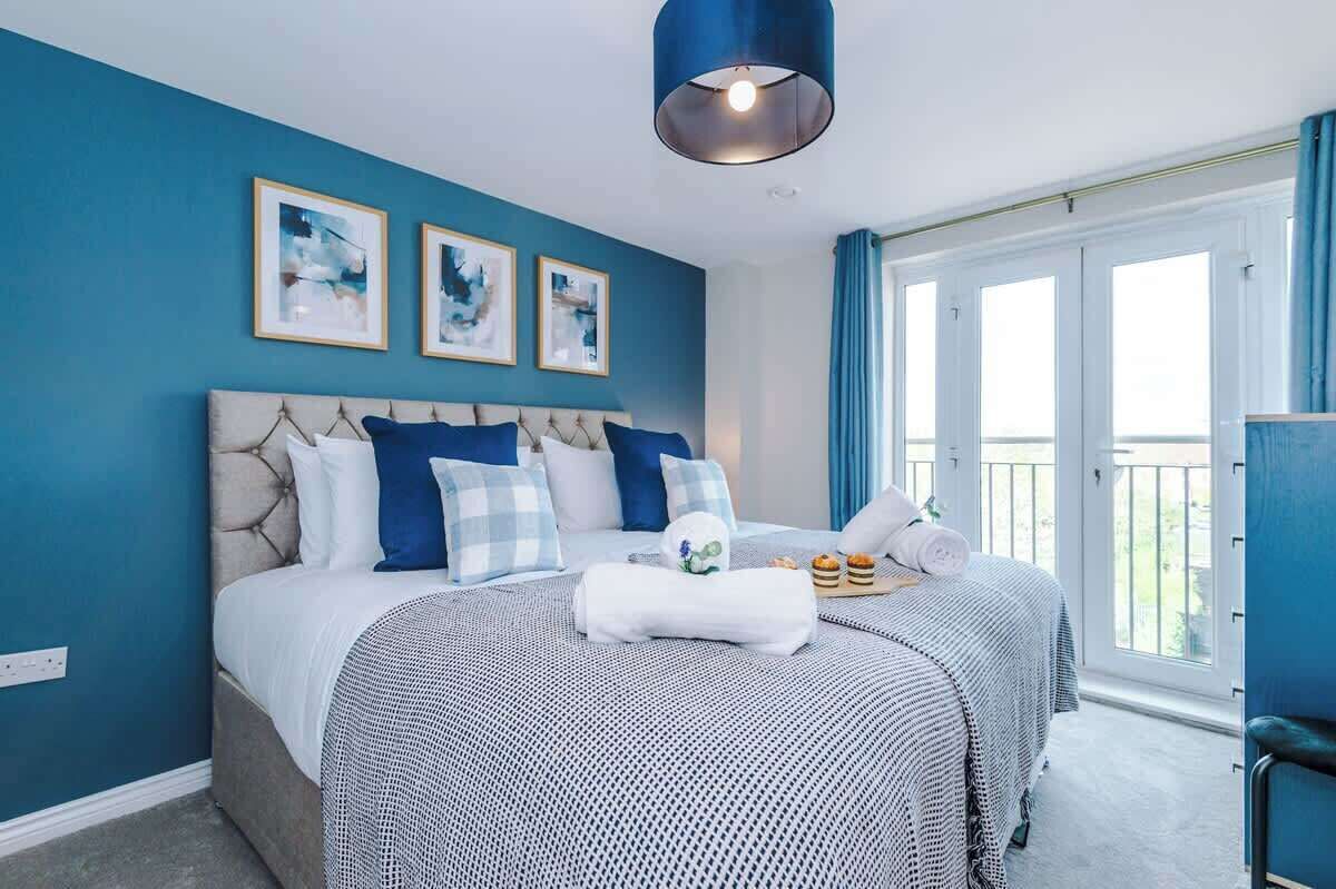 2 chambres, fer et planche à repasser, Wi-Fi, draps fournis