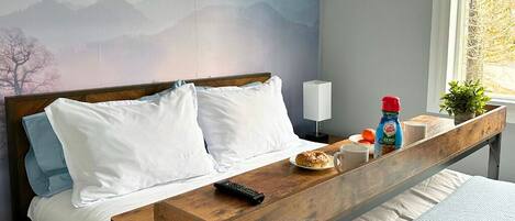 4 habitaciones, escritorio, tabla de planchar con plancha y wifi gratis