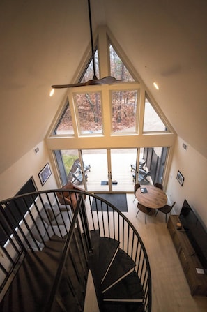 Interior - A-Frame Adventure Basecamp • Sleeps 6 •Snowmobile/ORV Trails•Starlink•Near Tippy (Wellston)