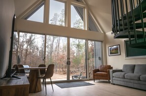 Smart TV - 
New Modern Chalet in the Woods - 1  • Near Rivers, Trails & Lake Michigan (Wellston)