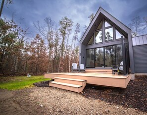 Property grounds - 
New Modern Chalet in the Woods - 1  • Near Rivers, Trails & Lake Michigan (Wellston)