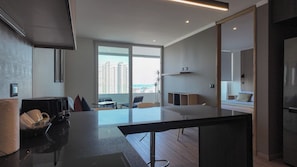 Standard Apartment, Non Smoking, Balcony | Living area - Marina Dunas (Vina del Mar)