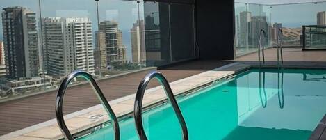 Seasonal outdoor pool