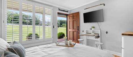 1 Schlafzimmer, Schreibtisch, Bügeleisen/Bügelbrett, WLAN