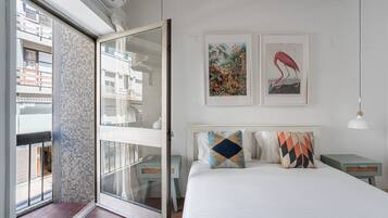 1 slaapkamer, een strijkplank/strijkijzer, internet, beddengoed