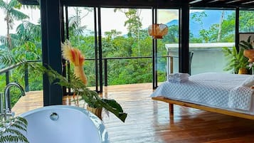 Luxury Room, Balcony, Garden View | Desk, laptop workspace, free WiFi