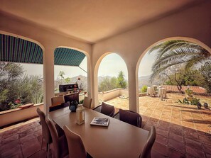 Villa | Outdoor dining - Casa Abubilla - Sunny Spanish Villa Top of Competa (Còmpeta)
