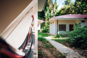 ห้องแฟมิลี่สำหรับสี่ท่าน, วิวสวน | เครื่องนอนระดับพรีเมียม, เตียงเมมโมรีโฟม, พื้นที่ทำงานแบบใช้แล็ปท็อป