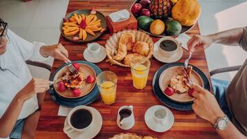Colazione a buffet inclusa, servita tutte le mattine
