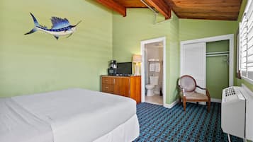 Room, 1 King Bed, Balcony, Garden View (Oceanfront Inn Room #14) | 1 bedroom, individually decorated, individually furnished, bed sheets