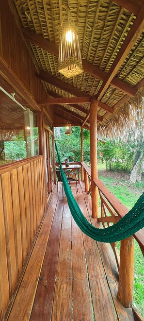 Deluxe Cabin, Balcony, River View | Balcony view
