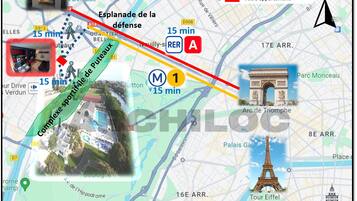 Kaart van accommodatie