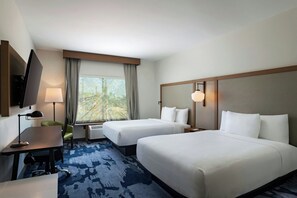 Standard Room, 2 Queen Beds | Hypo-allergenic bedding, down duvets, memory-foam beds, desk - Fairfield Inn & Suites By Marriott Harlingen (Harlingen)