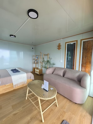 Glass House for 2 People | Living area - Happy Camp Phuchifa (Thoeng)