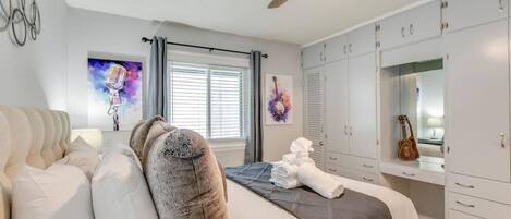 1 Schlafzimmer, Schreibtisch, Bügeleisen/Bügelbrett, WLAN