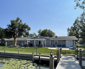 Exterior - Enjoy a memorable lake vacation at family-friendly Channelside Lake House! (Wolcottville)