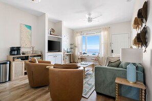 TV - Front Beach Condo! 1 Block to Center Street-3C (Folly Beach)