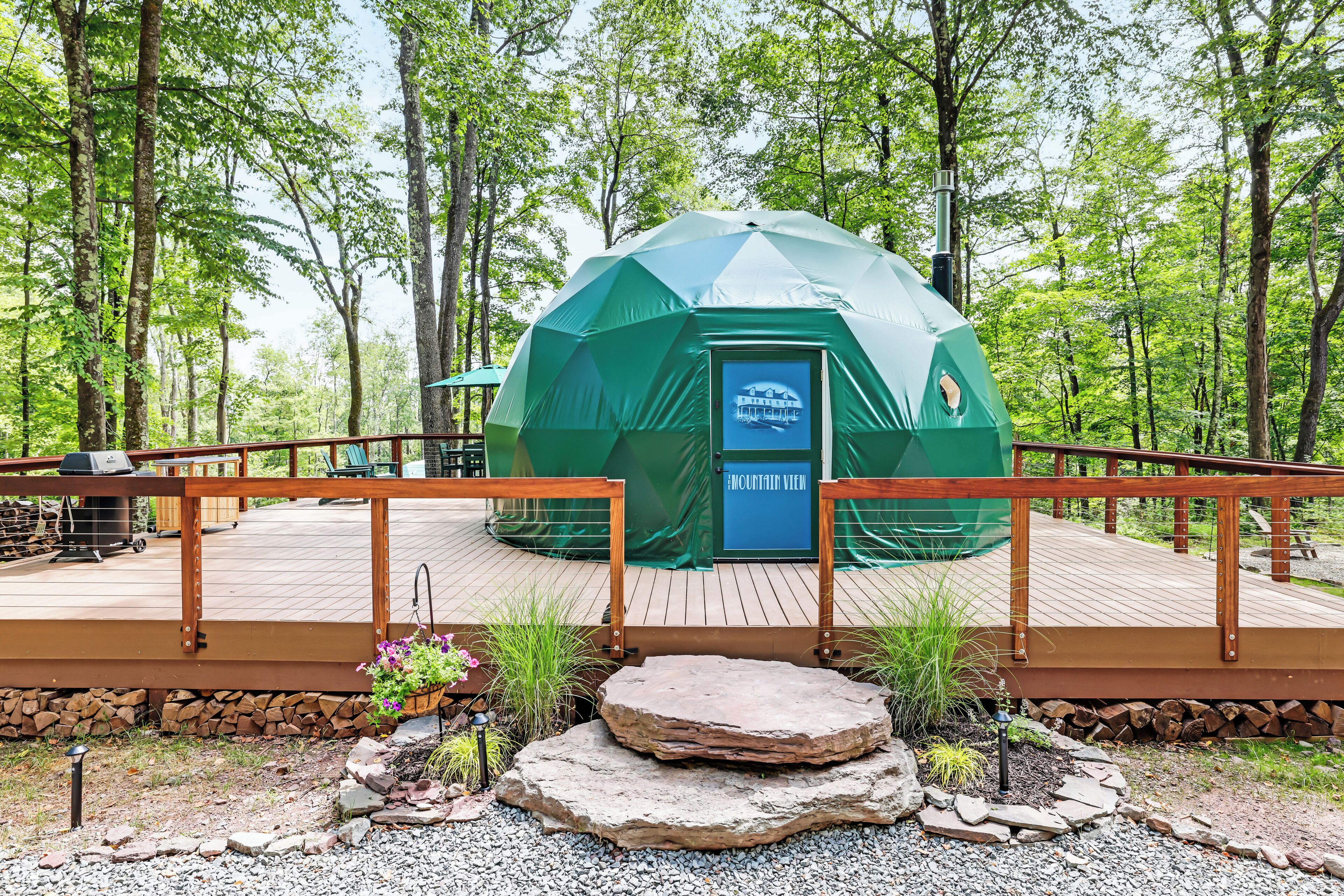 Welcome to the Domes at Catskills, a lakefront glamping adventure for adults.