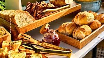 Frokostbuffé er inkludert hver dag