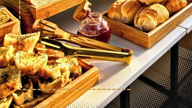 Frokostbuffé er inkludert hver dag