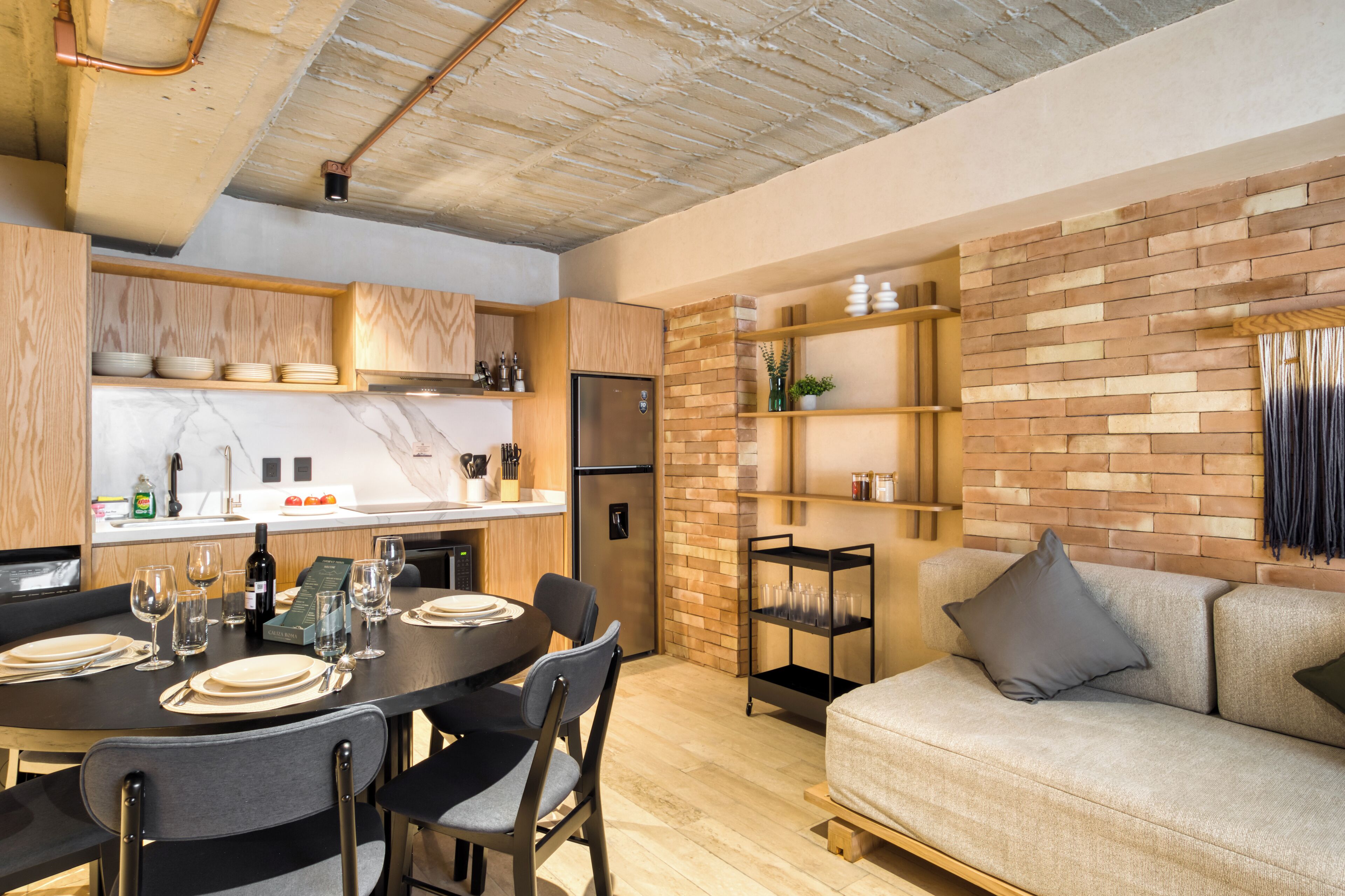 Departamento Confort, vista a la ciudad | Comedor