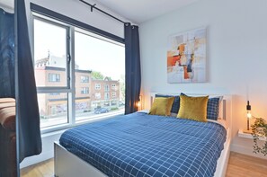 2 bedrooms, iron/ironing board, travel cot, WiFi - L'espace urbain - Parking & Gym - Downtown  (Québec)