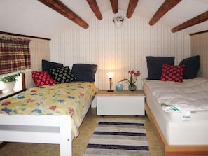 2 chambres, bureau