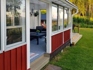 Terrace/patio - Vacation home Höje by Interhome (Norra Råda)