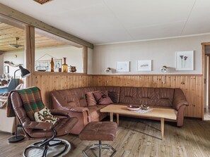 Una televisión, una chimenea, un reproductor de DVD