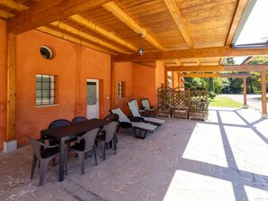 Outdoor dining - Winery Villa Vitas Dépendance (App.2) by Interhome (Strassoldo)