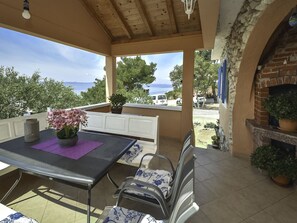 Outdoor dining - Vacation home Antica by Interhome (Pašman/Pašman)
