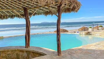 Indoor pool, outdoor pool