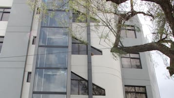 Façade de lâhĂ©bergement